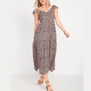 OLD NAVY tiered floral dress